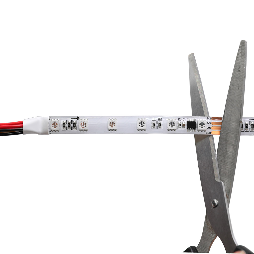 DC24V TM1914 5050SMD RGB, Breakpoint-continue,300 LEDs Addressable Digital Strip Lights, Dream Color Programmable Flexible LED Ribbon Light, 5m/16.4ft per Roll DC24V TM1914 5050SMD RGB, Breakpoint-continue,300 LEDs Addressable Digital Strip Lights, Dream Color Programmable Flexible LED Ribbon Light, 5m/16.4ft per Roll